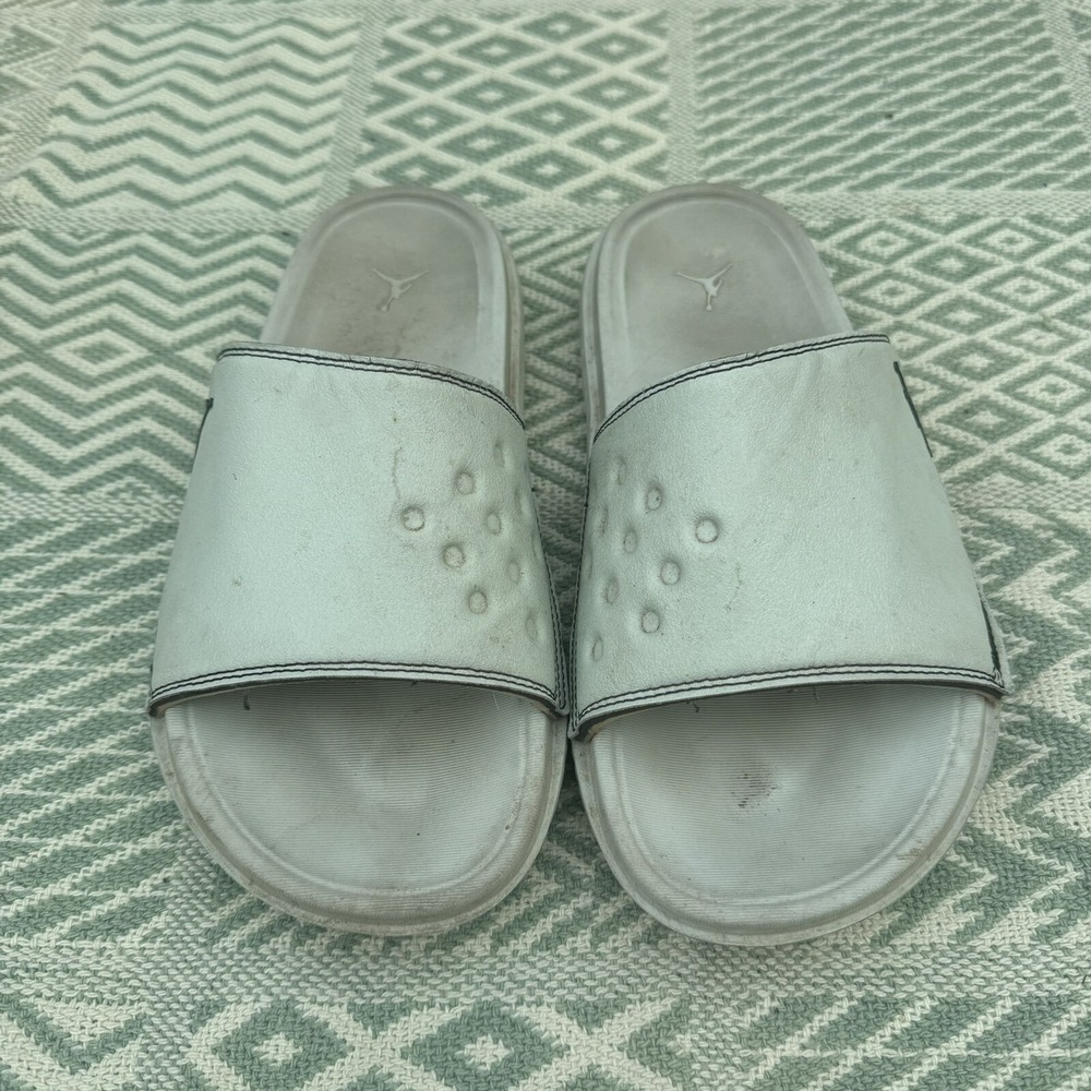Size 9 - NIKE JORDAN PLAY SLIDE UNISEX SLIDES "SEAFOAM GREEN" DC9835 002